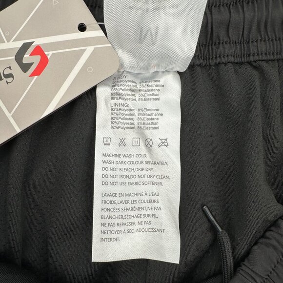 NWT Spowind Mens Black Cycling Shorts Pockets Padded Cushion Size M - Picture 9 of 13